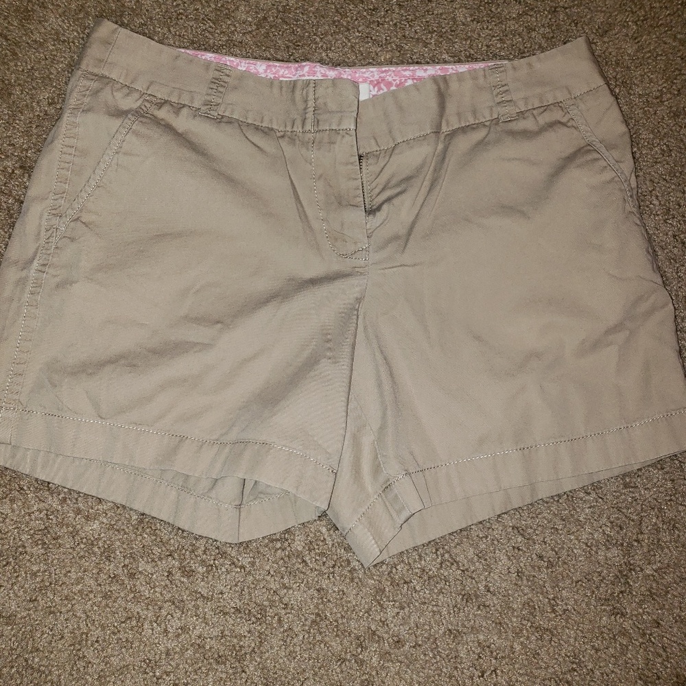 J.Crew Chino Shorts Sz 6